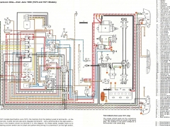 schema electrique karmann ghia 1970 1971