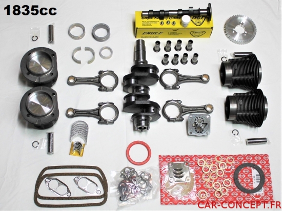 Kit moteur performance 1835cc 66->
potentiel 75 à 120cv