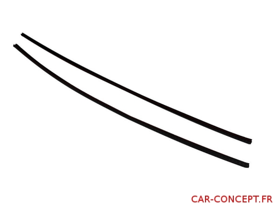 Coulisseaux feutre de vitre cabriolet 65/80 (la paire)