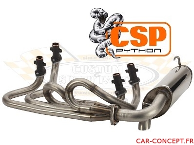 Échappement PYTHON CSP inox pour T4 45mm ->78