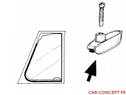 Chaussure de déflecteur pour cabriolet 1303