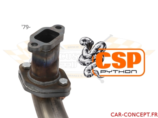 J- tubes d'échappement PYTHON CSP Combi T4 79