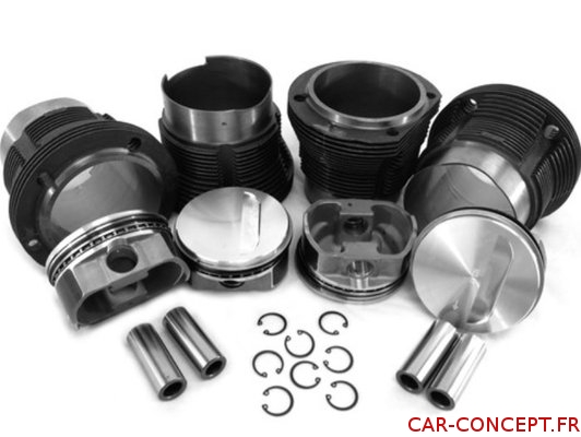 Kit chemises/pistons 103mm X 71 AA performance (2366cc)