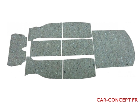 Kit isolation moquette intérieur Cox tous modèles