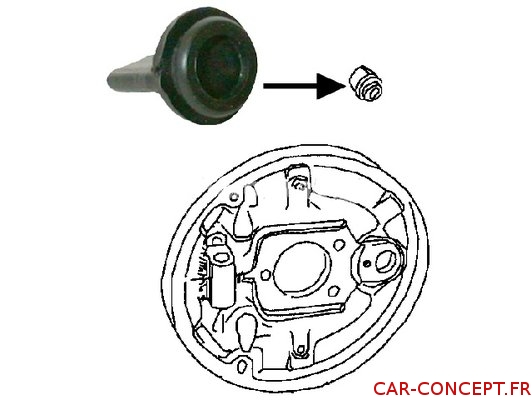 Bouchon de réglage de frein tous modèles