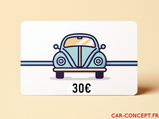 Chèque cadeau de 30 euros