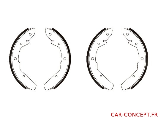 Garnitures de frein arrière 73/79