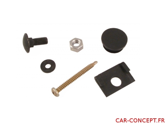 Kit de montage coin de pare-chocs plastique T3