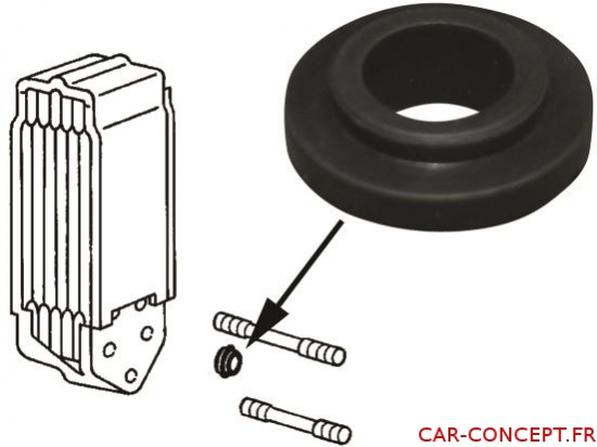 Joint de radiateur d'huile 70-> (la pièce) Germany
