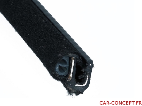 Joint De Toit Ouvrant Pour VW Tiguan, Sharan, Jetta - Réf. 5ND877439 - Noir, Caoutchouc