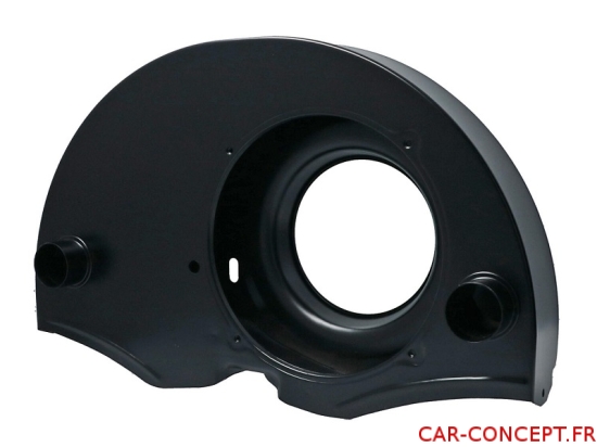 Turbine noire simple admission avec chauffage