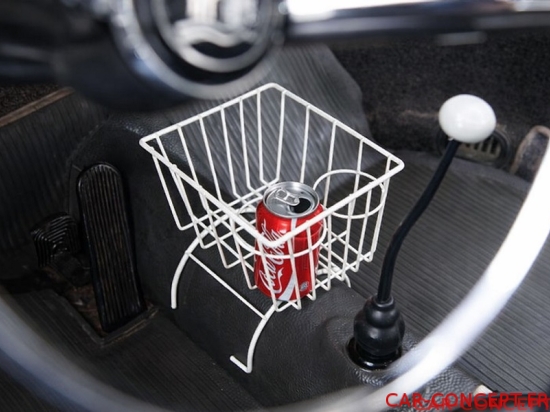 Panier de rangement blanc