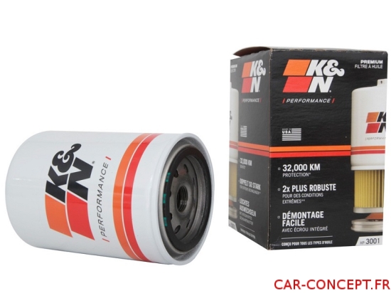 Filtre à huile renforcé K&N Racing Filter
