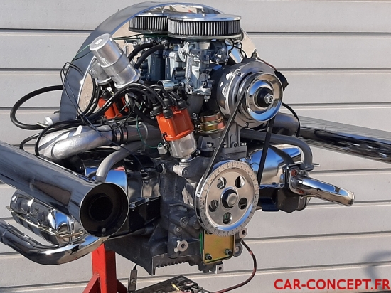Moteur 1600cc complet 100% NEUF (sauf echap. emb. filtre)