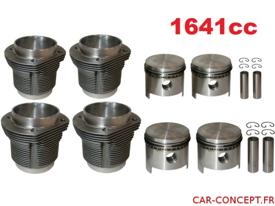 Kit chemise/piston 1641cc 