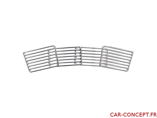 Grilles aluminium de capot arrière 4 pièces