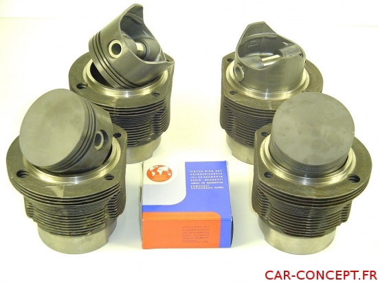 Kit chemises/pistons type 4 90 mm 1700CC piston plat