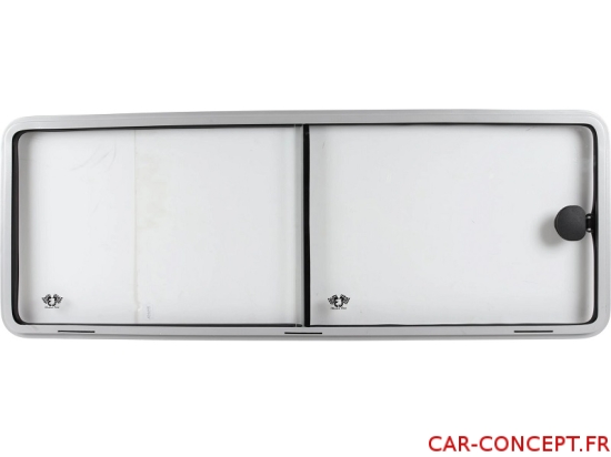 Vitre latérale coulissante milieu droit pour Combi 68/79