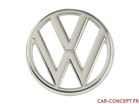 Sigle logo VW chrome Transporter T3  80/85 Q+