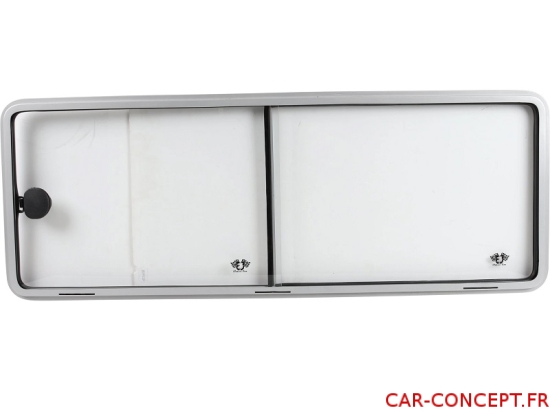 Vitre latérale coulissante milieu gauche pour Combi 68/79