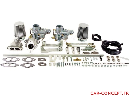 Kit de 2 carburateur EMPI 34 EPC 13/1600 Double admission