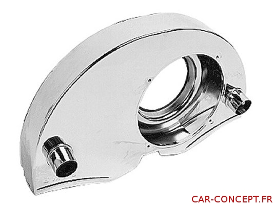 Turbine chrome simple admission avec chauffage