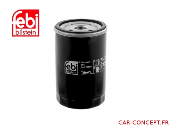 Filtre à Huile FEBI BILSTEIN 109707 - Cartouche Avec Joints, Pour BMW Série 1, 3, 5 (diesel)