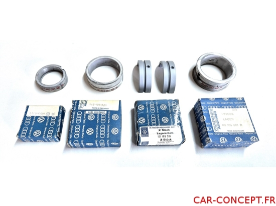 Coussinets de vilebrequin standard N.O.S. VW origine