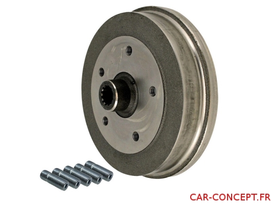 Tambour arrière Cox en perçage Porsche renforcé