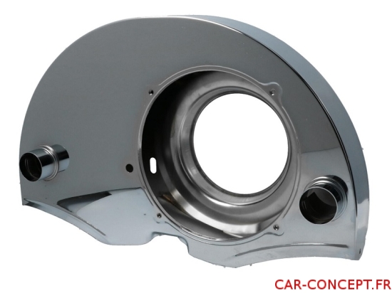 Turbine chrome simple admission avec chauffage