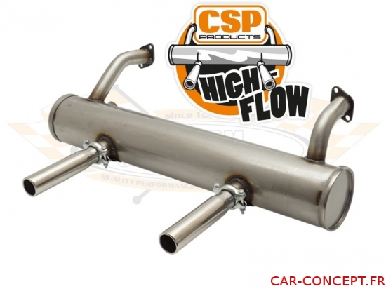 Échappement CSP High-Flow Inox sans préchauffage 1300/1600 66->