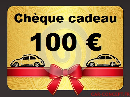 Chèque cadeau de 100 euros