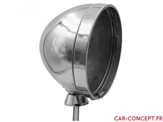 Phare INOX de buggy sans optique (pièce)