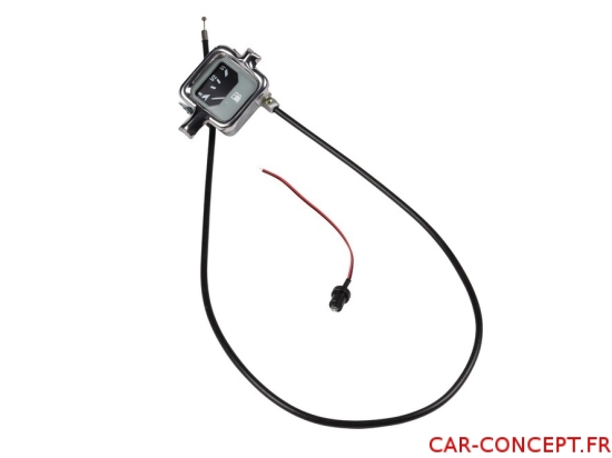 Récepteur de jauge à essence carré à câble