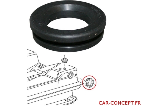 Caoutchouc de canne de remplissage T3 Ø50 mm 86->