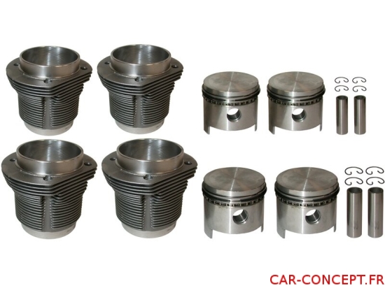 Kit chemises / pistons 90.5 X 82mm AA