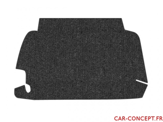 Moquette noir de coffre avant 68->