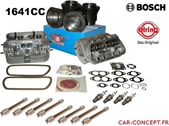 Kit moteur 1641cc complet avec culasses renforcées sans plomb SP95 et SP98