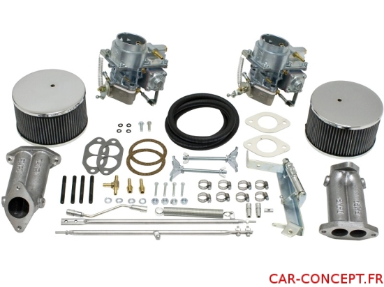 Kit de 2 carburateurs EMPI 40 (KADRON Replica) D.A.