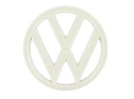 Sigle logo VW blanc pour Combi 73/79