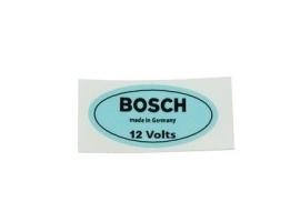 Étiquette autocollant de bobine 12V