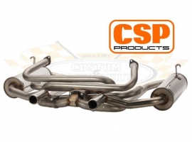 Échappement 4/1 CSP en inox pour double carburateur