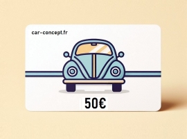 Carte cadeau de 50 euros