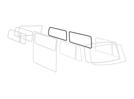 Joint de vitre latérale arrière ou centrale pour Combi