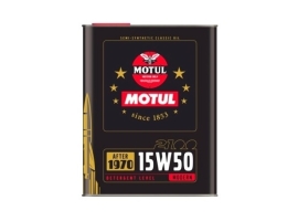 Huile MOTUL 2100 Classic 15W50 2L
huile haut de gamme pour les véhicules des années 70