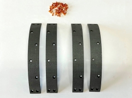 Garniture de frein à riveter avant/arrière 41/57
