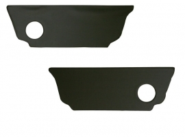 Panneaux d'habillage sous banquette arrière noirs (la paire)