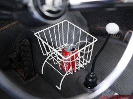 Panier de rangement blanc