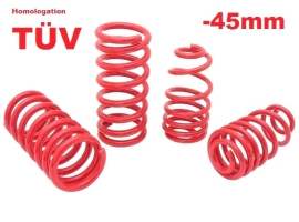 Jeu de ressorts courts de qualité pour Transporter T3  80/91