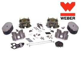 Kit double carburateur weber IDF 40  pour moteur Type 4